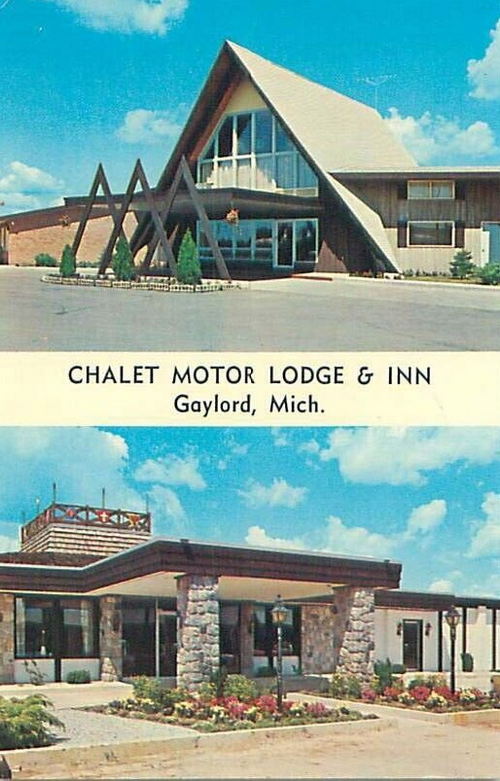 Chalet Motor Lodge & Restaurant - Postcard (newer photo)